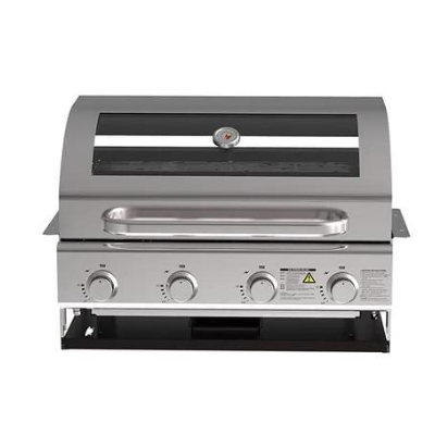 5-Burner Built-In Electric Grill with Rear Infrared Burner